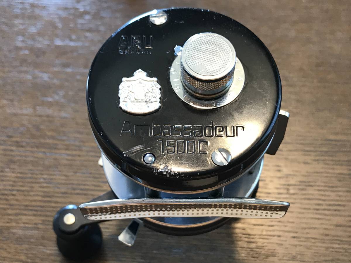 ABU Ambassadeur 1500C ブラック アブ アンバサダー 1500c 箱、付属品付き