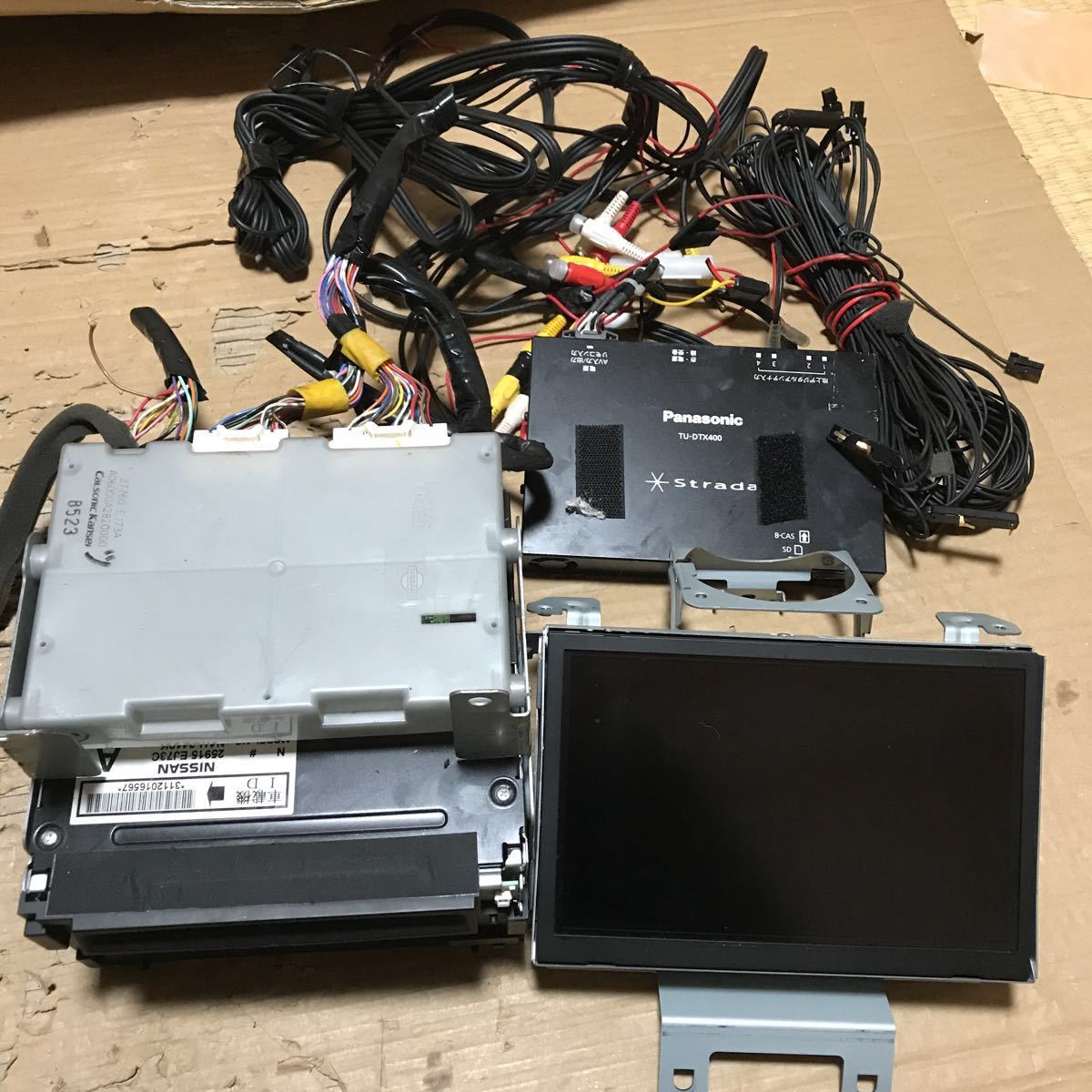 豊富な，大人気 検査済みフーガ DBA-PNY50 純正ナビ モニター Panasonicテレビチューナー リモコンセット(日産)｜売買されたオークション情報、yahooの商品情報をアーカイブ公開 - オークファン 日産