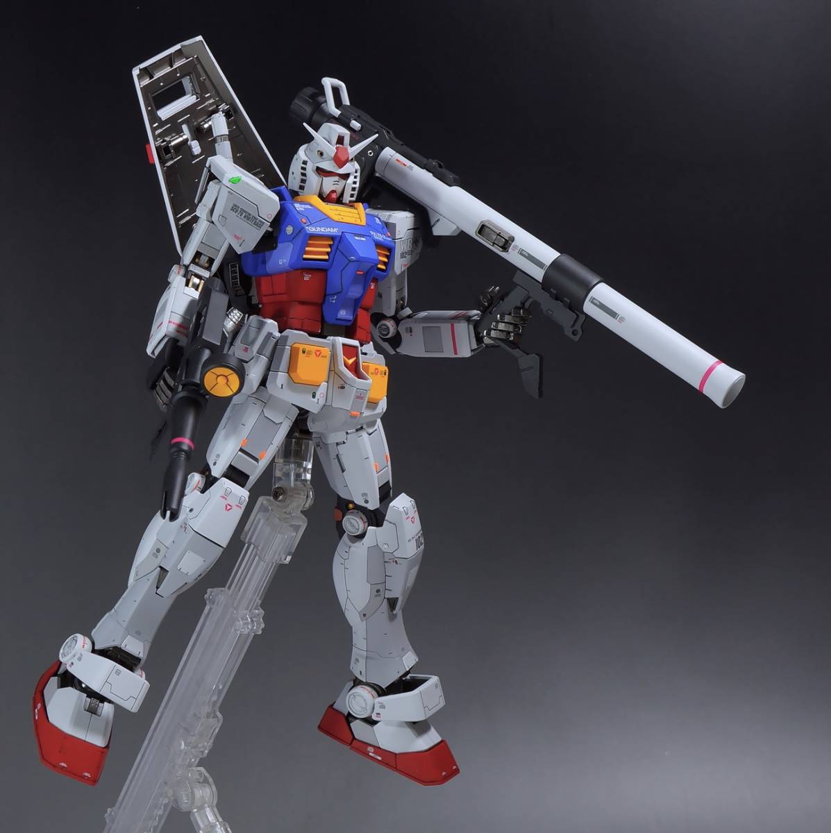 MG 1/100 ガンダムVer.3.0 改修塗装済み完成品