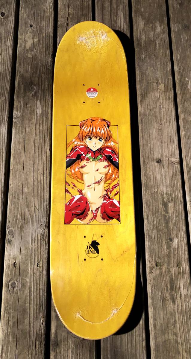 8.25 asuka X 32.25 – jk industries Asuka SPECIAL PEARL BLACK EDITION Deck Evangelion PROCESS in