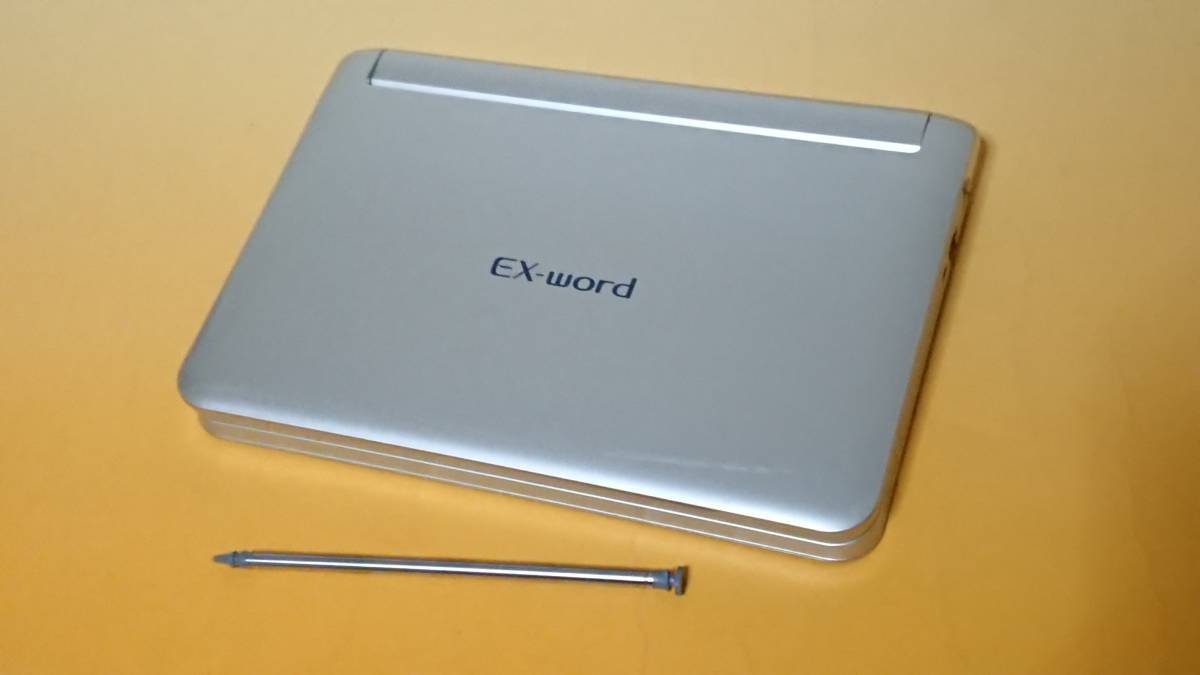 【CASIO 電子辞書 EX-word XD-SK6830 ケース付】あいうえお順配列キーボード　高齢者の方にも　エクスワード_4