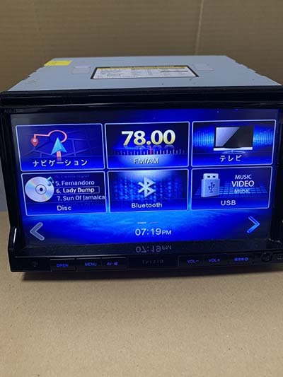AIV-7500 lvizia製 パイオニア SDナビゲーションシステム フルセグ