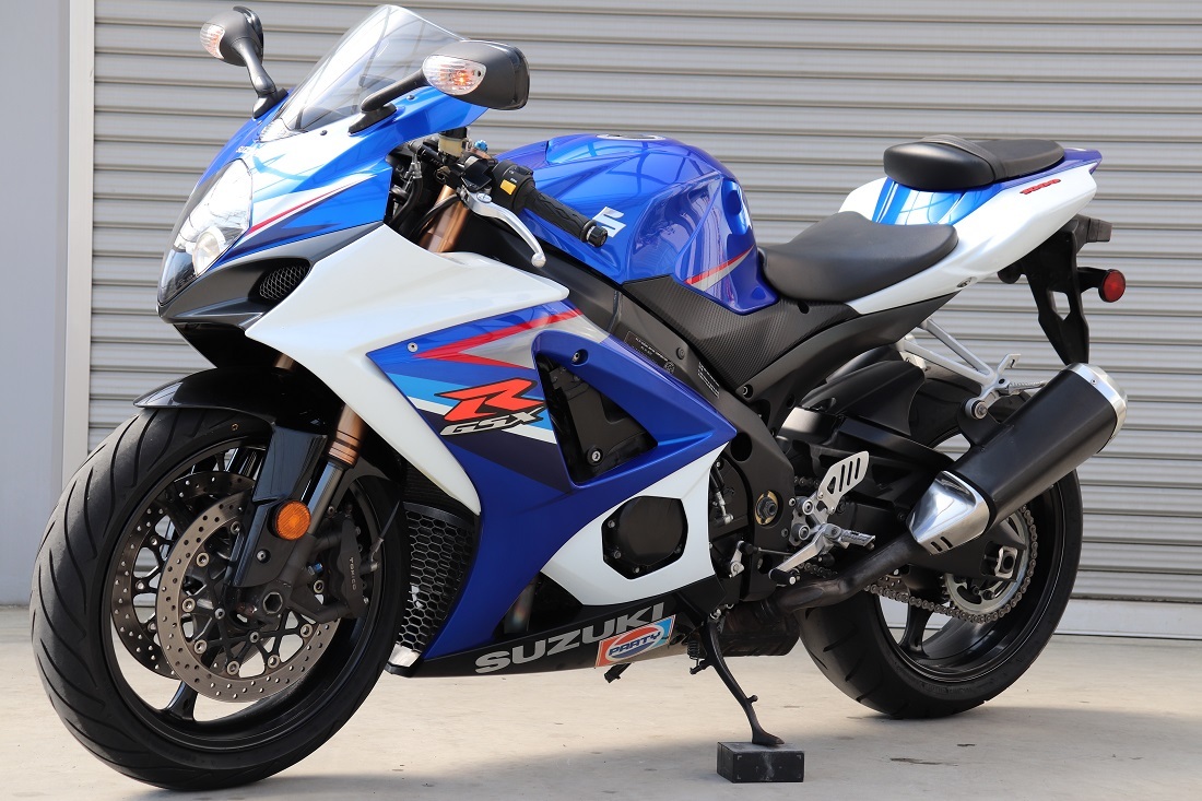 GSX-R1000 平成20年式 出力モード切替機能S-DMS装備K8カナダフルパワー調子抜群/ハヤブサ GSX-R750 GSX-R600 GS1200SS 埼玉本庄市
