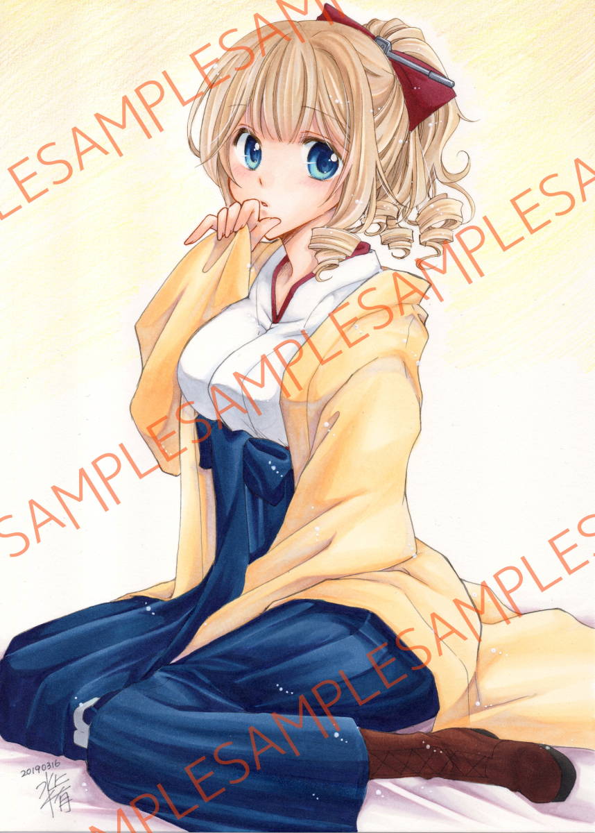 同人手描きイラスト 艦これ 旗風 手描きイラスト 売買されたオークション情報 Yahooの商品情報をアーカイブ公開 オークファン Aucfan Com