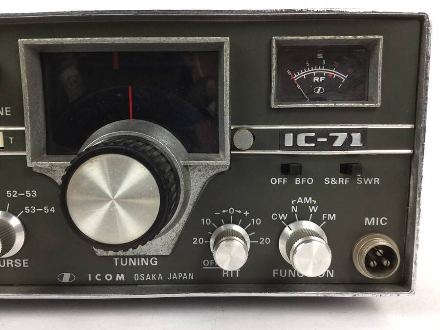 IC-71 ICOM - Yahoo!オークション トランシーバー MK アイコム