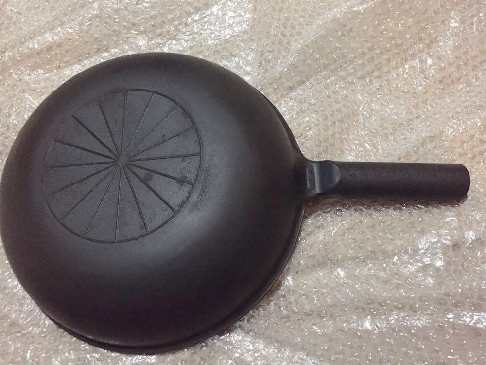 魔法の北京鍋 27cm 新品未開封 魔法のフライパン 錦見鋳造株式会社 鉄