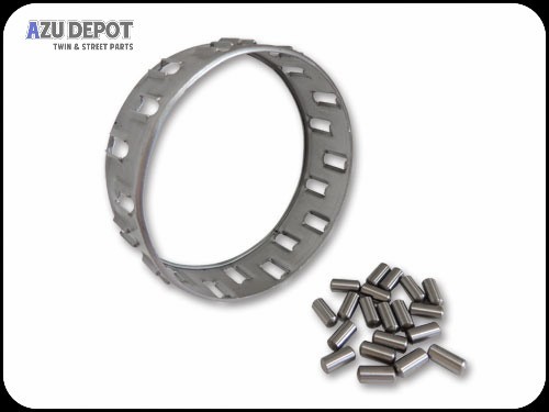 4速乾式クラッチ用 クラッチハブ ローラー&リテーナー ハーレー