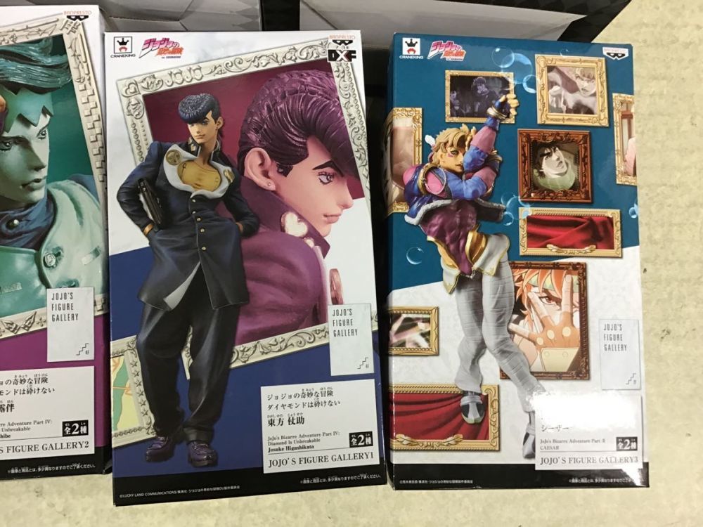 一番くじ ジョジョの奇妙な冒険　B賞ジョセフ、C賞承太郎、D賞仗助、ラストワン 一番くじ ジョジョの奇妙な冒険 B賞&D賞 ジョセフ・ジョースター &