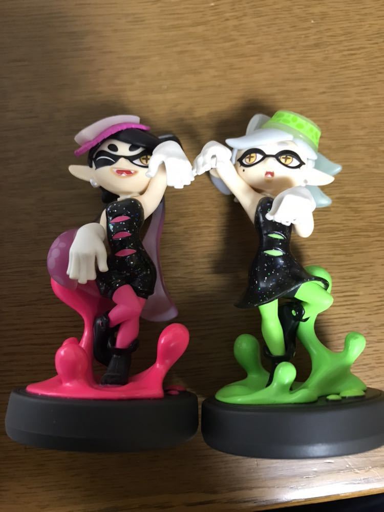 amiibo スプラトゥーン アオリ シオカラーズ ホタル アミーボ : 未開封amiibo シオカラーズセット[アオリ⁄ホタル] (スプラ アオリ・ホタル スプラトゥーン3 amiiboシオカラーズ フィギュア シオカラーズセット[アオリ&frasl;ホタル アオリとホタル（スプラトゥーン