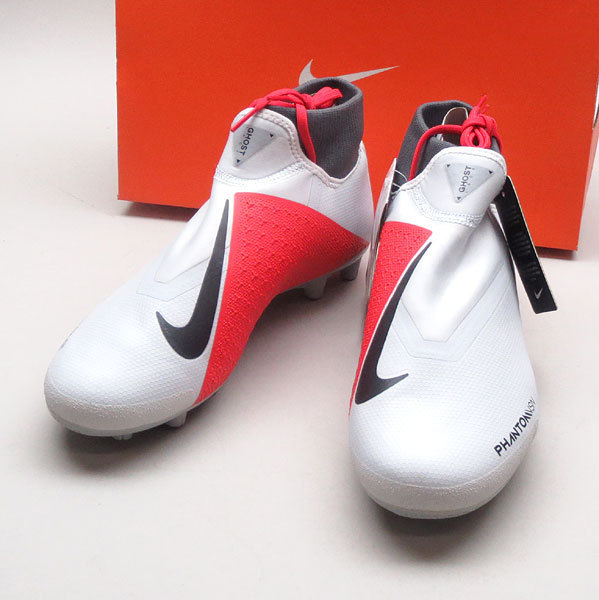 sp1754★NIKE ナイキ サッカー スパイク ファントム VSN アカデミー DF HG ホワイト 27.5cm