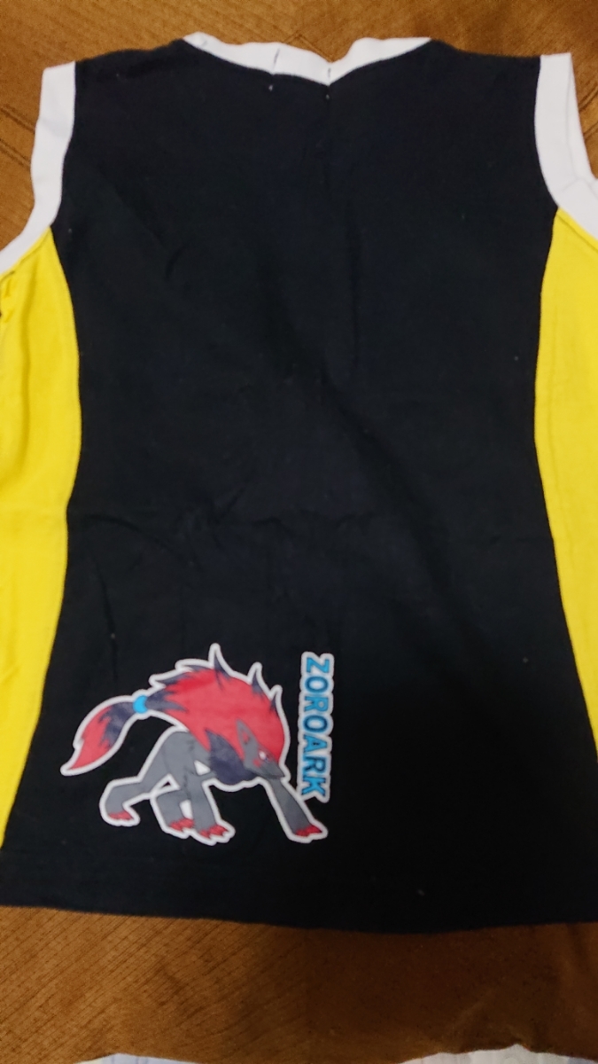 ポケモン タンクトップ 1 ゾロアーク 1 115 124cm 売買されたオークション情報 Yahooの商品情報をアーカイブ公開 オークファン Aucfan Com