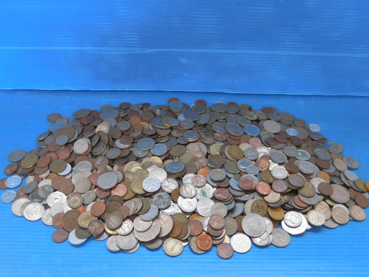  世界のコインまとめて 未選別大量 ５，４９Kg(貨幣)｜売買されたオークション情報、yahooの商品情報をアーカイブ公開 - オークファン その他