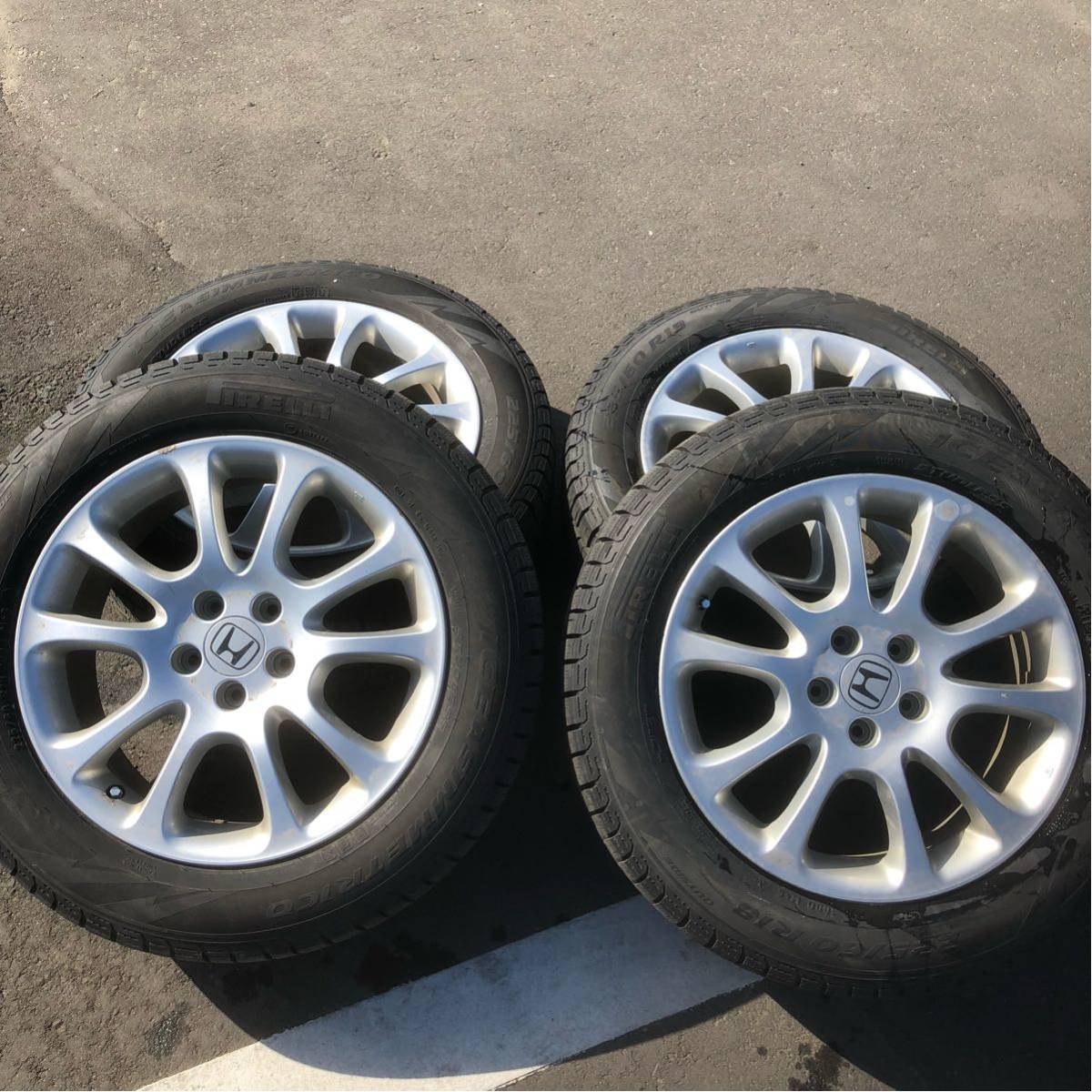 お買い得，爆買い CRV 純正 ホイール スタッドレスセット ２０１６年 バリ溝 ホンダ(スタッドレスタイヤ)｜売買されたオークション情報、yahooの商品情報をアーカイブ公開 - オークファン 5穴