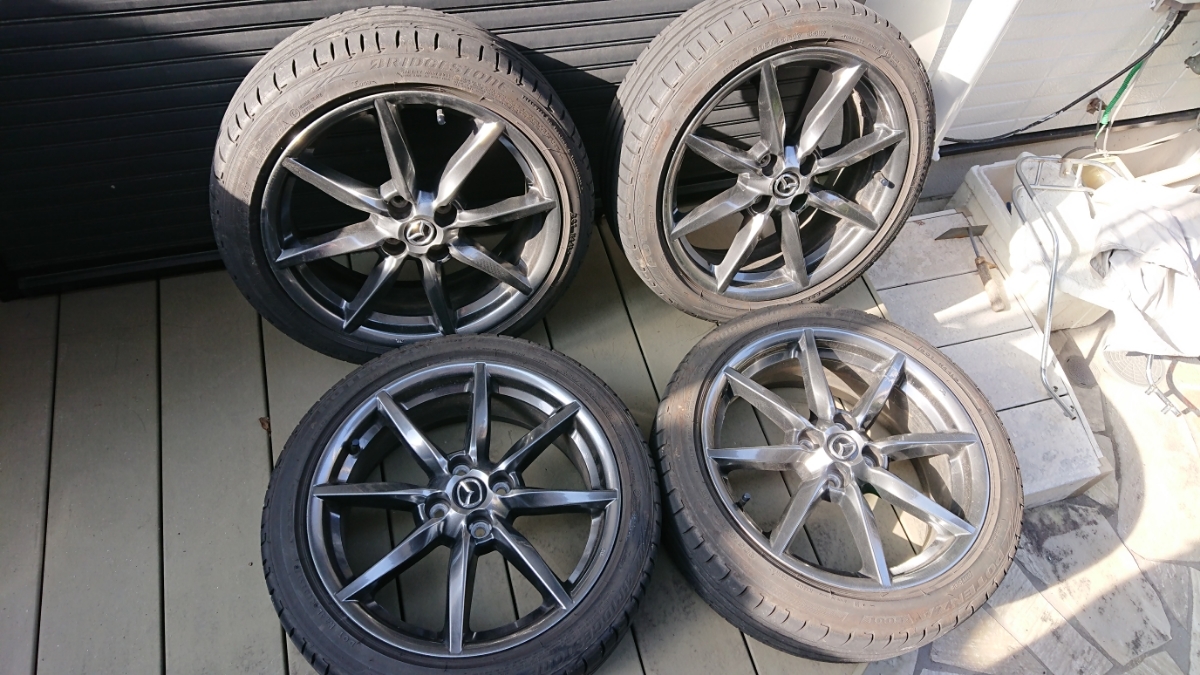 マツダ マツダ(純正) ND ロードスター 純正 ホイール MAZDA2純正タイヤ 