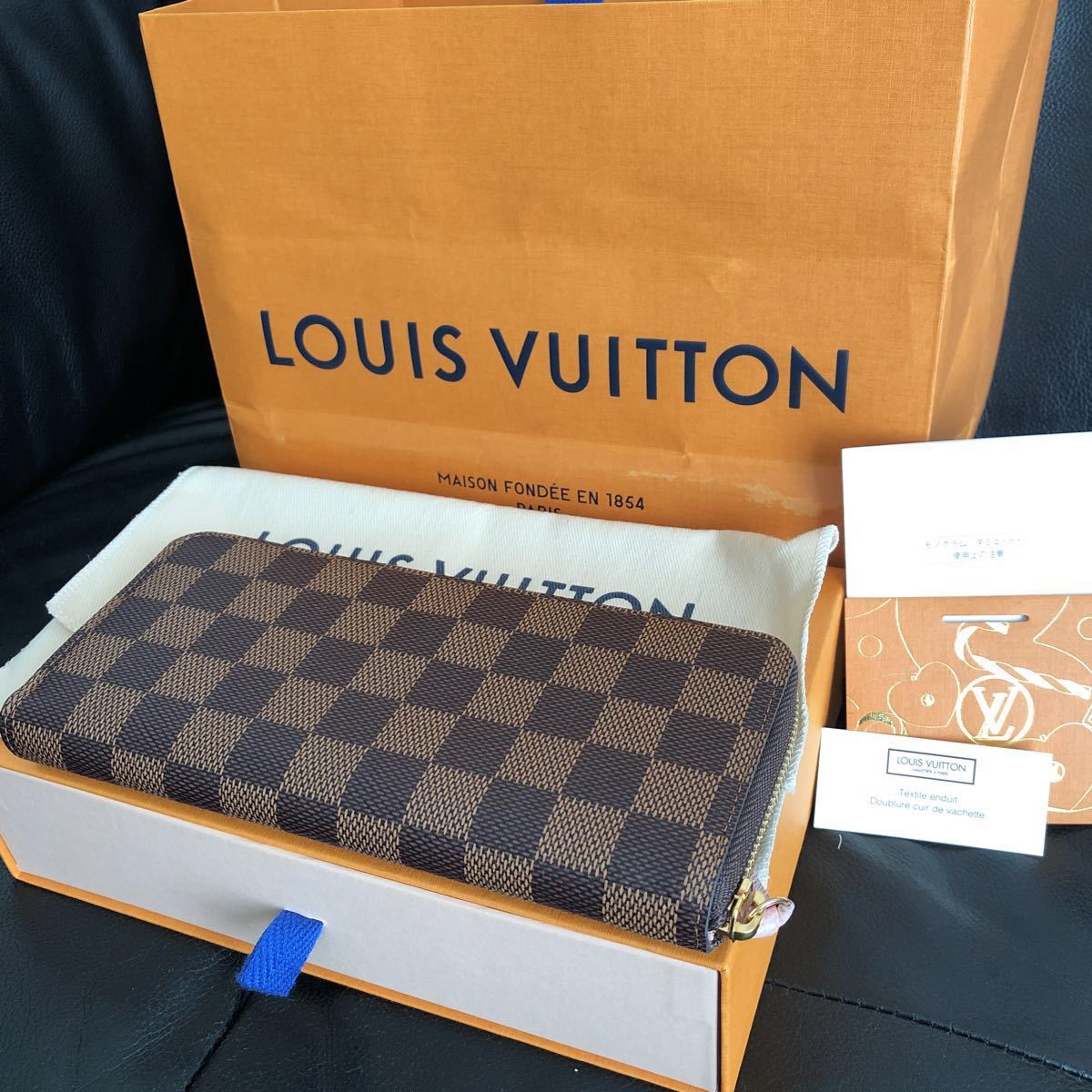 ルイヴィトン クレマンス ダミエ 長財布 長財布 ポルトフォイユ 