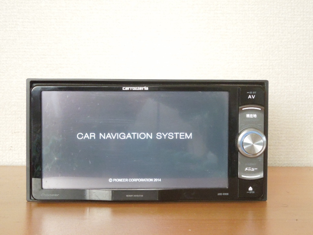 カロッツェリア AVIC-RW09 地デジ メモリーナビ | メモリー ナビ 地図