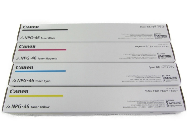 未使用 Canon キャノン NPG-46 トナー カートリッジ ブラック マゼンタ