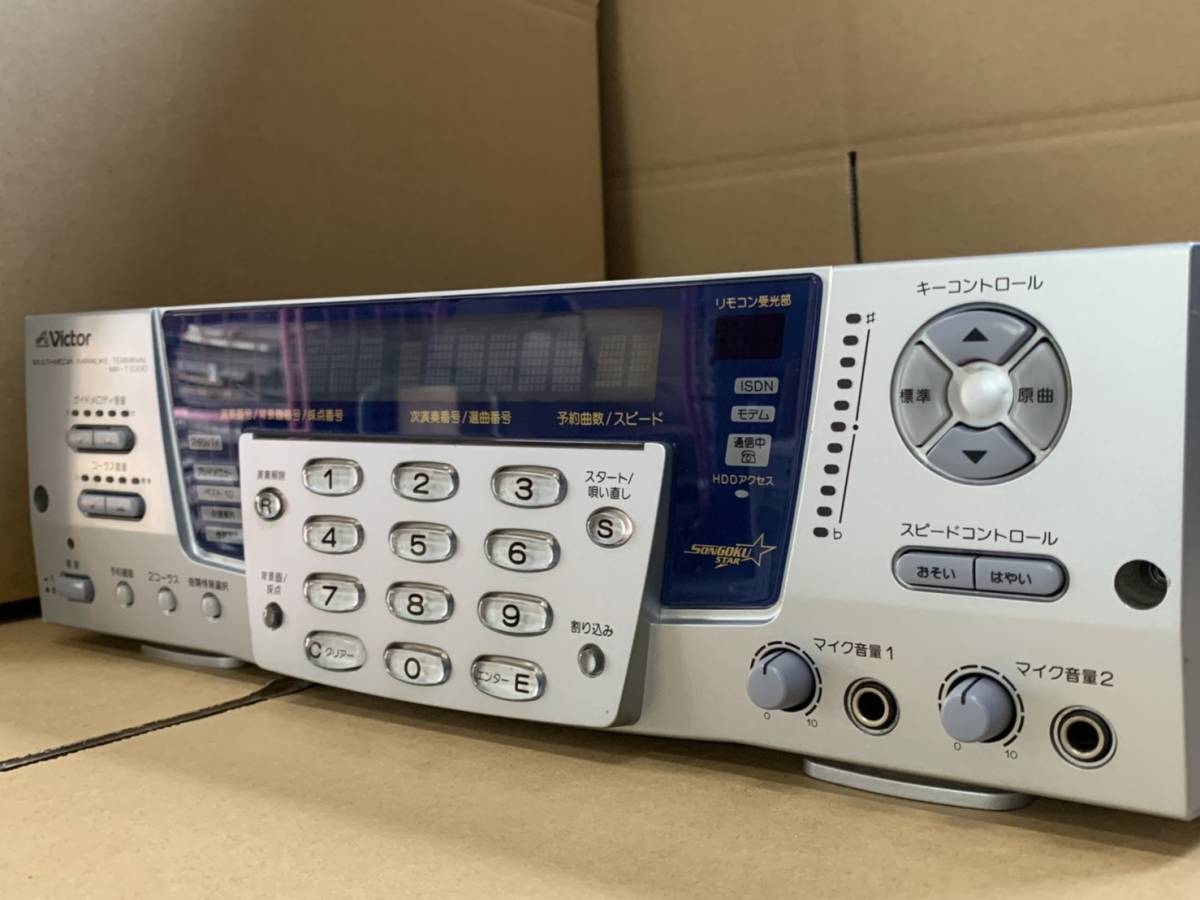 通電OK☆Victor ビクター 孫悟空 MK-T1000 マルチメディアカラオケ