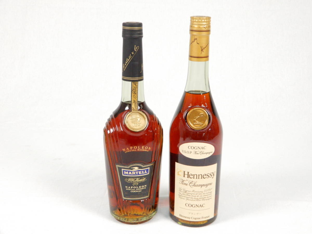 未開封 Hennessy ヘネシー VSOP MARTELL マーテル NAPOLEON ナポレオン 