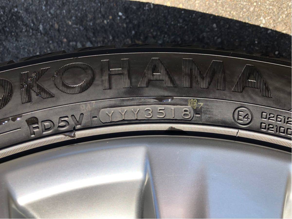 トヨタ純正 18インチホイール スタッドレスタイヤ バリ山4本セット