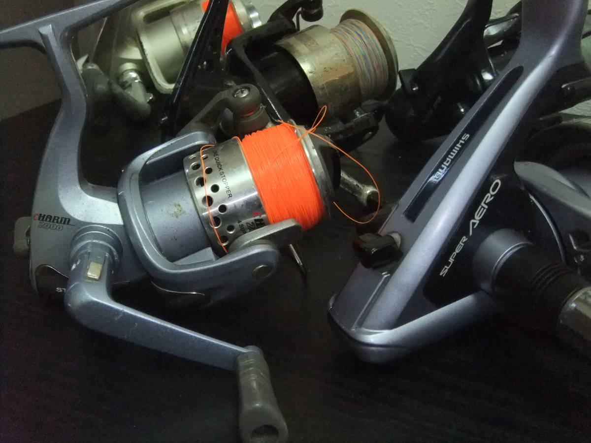 ダイワ　シマノ　リール　大量セット □スピニングリール大量まとめてセット＠SHIMANO⁄シマノ，DAIWA⁄ダイワ