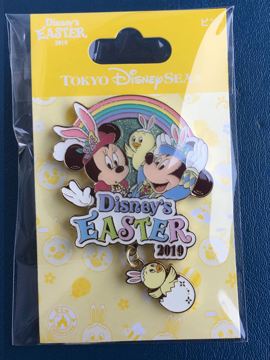 格安，100%新品 ピンバッジ 東京ディズニーシー_ディズニー イースター2019 TDS ピンバッチ(ミッキーマウス)｜売買されたオークション情報、yahooの商品情報をアーカイブ公開 - オークファン ミッキーマウス