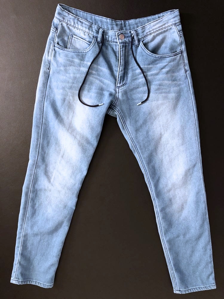 ユナイテッドアローズ インディゴ デニム ジョガー スウェットパンツ Mサイズ A DAY IN THE LIFE UNITED ARROWS UNITED ユナイテッドアローズ デニム Mix メンズ ARROWS（ビューティーアンドユースユナイテッド