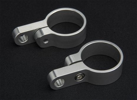 W400 W650 W800 AL削出 ウインカー移設ステー 39mm Silver