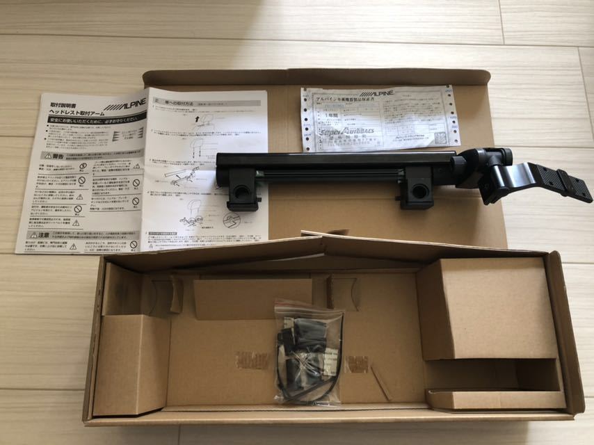 アルパイン　リアモニター　PKG-M1000A 10.2インチ 中古 ALPINE 10.2インチ リアビジョン モニター PKG-M1000A - メルカリ