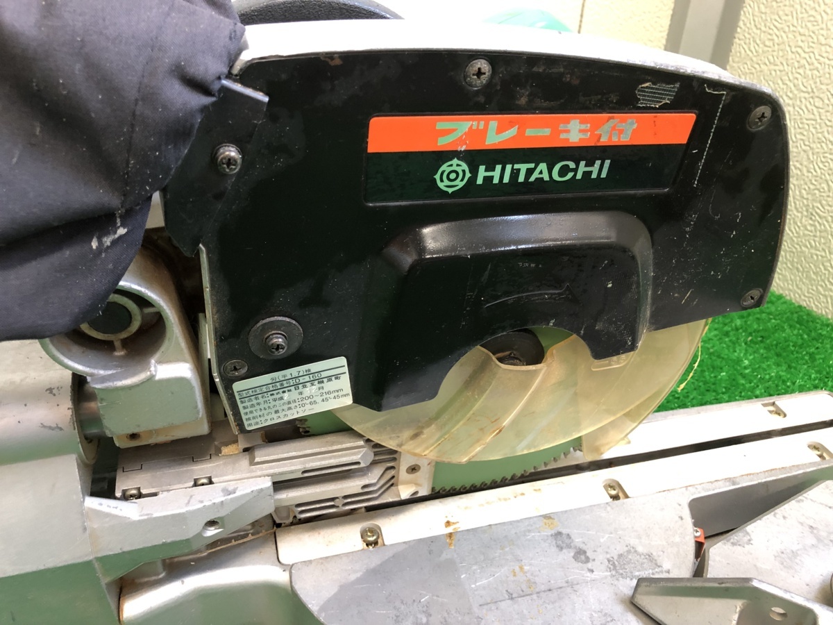 HITACHI　日立工機 216㎜ 卓上 スライド丸のこ C8FB スライド丸ノコ スライドマルノコ