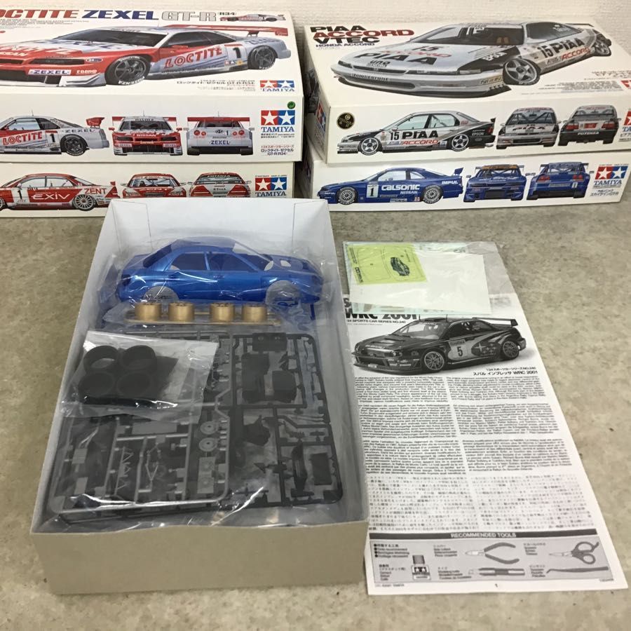タミヤ 1/24 スバル インプレッサ WRC 2001 ロックタイト ゼクセル GT-R R34 他
