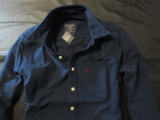 驚きの破格値，高品質本物正規 アバクロ 長袖シャツ オックスフォード 2986-201 紺 XL(長袖シャツ)｜売買されたオークション情報、yahooの商品情報をアーカイブ公開 - オークファン 男性用