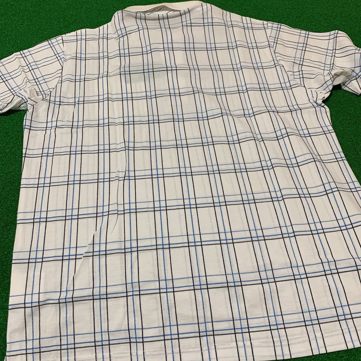マンシングウェア ゴルフウェア 半袖シャツ メンズ 半袖ポロシャツ Munsingwear XSG1712 ホワイト LLサイズ.