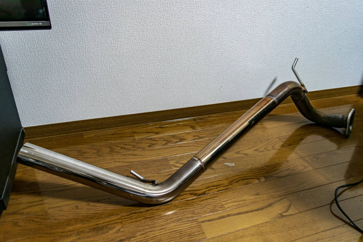 ZZE123 カローラランクス アレックス 直管マフラー フルストレート