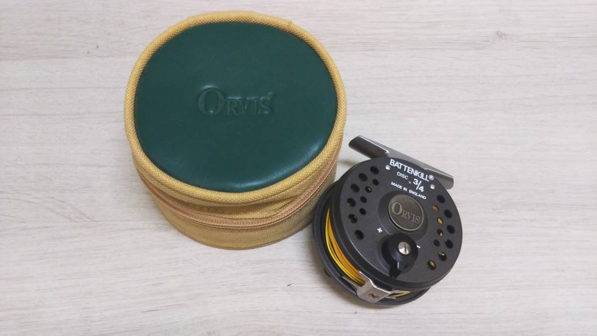 フライリール・ORVIS BATTENKILL・Disc3/4 Orvis Battenkill Disc 3⁄4
