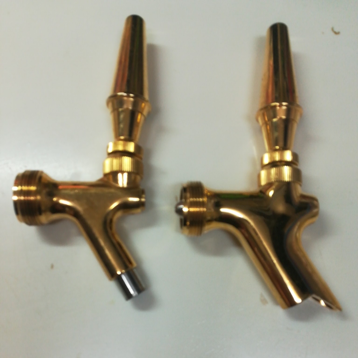 ニットク製タップシングル&ダブル金 新品 ニットク ビールサーバー用