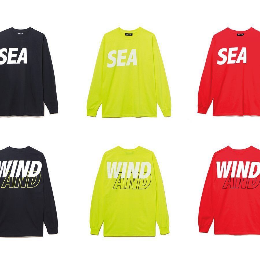 新品 未使用 未開封 WIND AND SEA ウィンダンシー ロンT Tシャツ XL