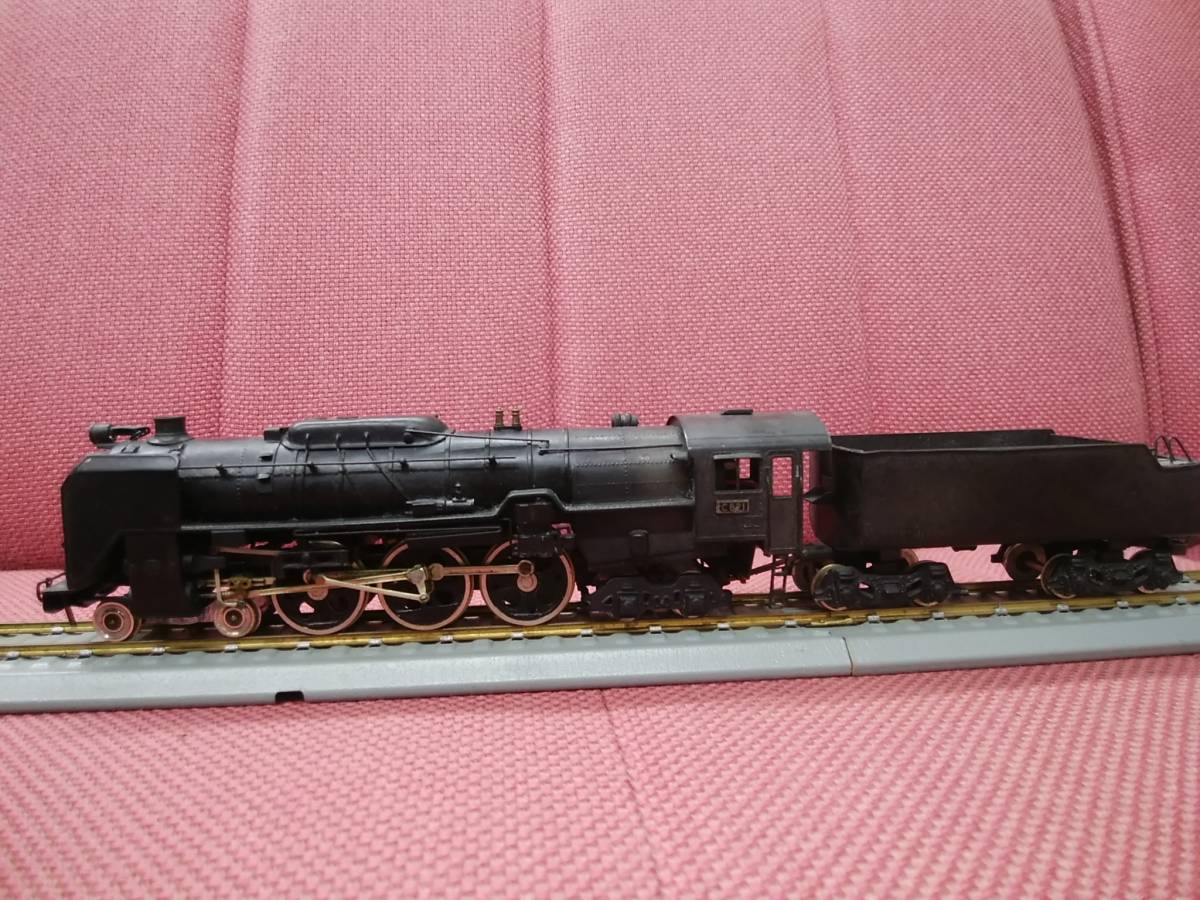 D310-Y20-1422 蒸気機関車 C621 日立 鉄道模型 HOゲージ 現状品① C62-