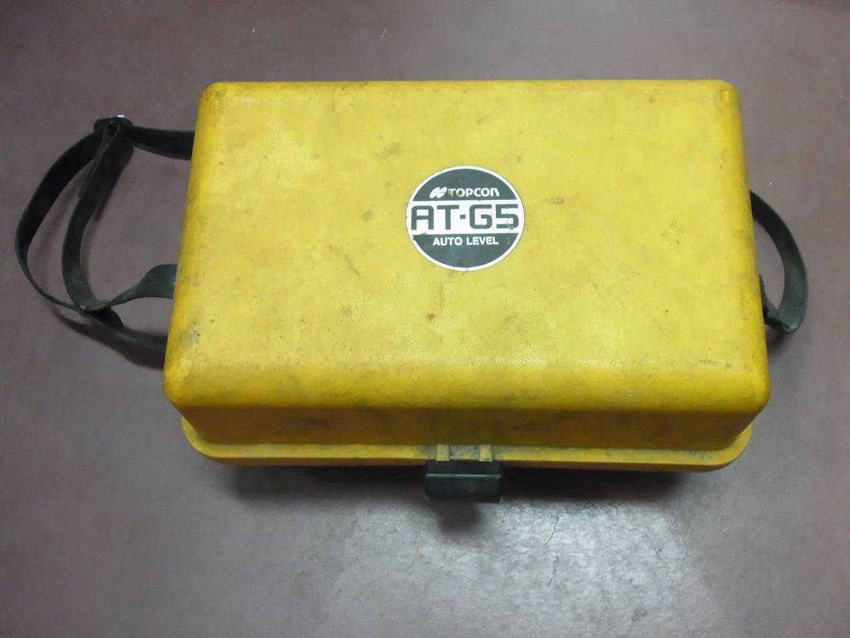 TOPCON トプコン　オートレベル　AT-G5 トプコン AT-G5 Yahoo!オークション 「at-g5 オートレベル topcon」の