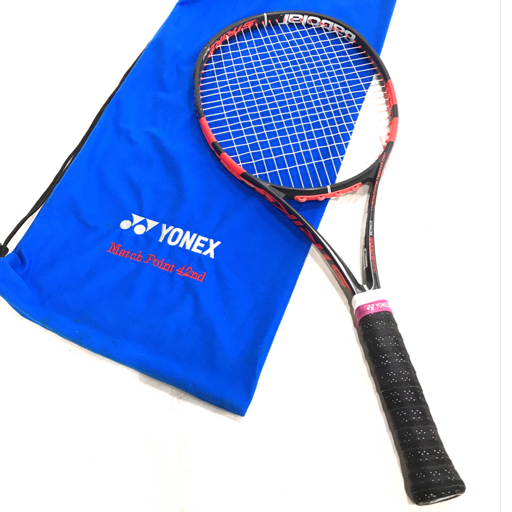 バボラ ピュアストライク100 硬式用 テニスラケット G2 黒×赤 BabolaT