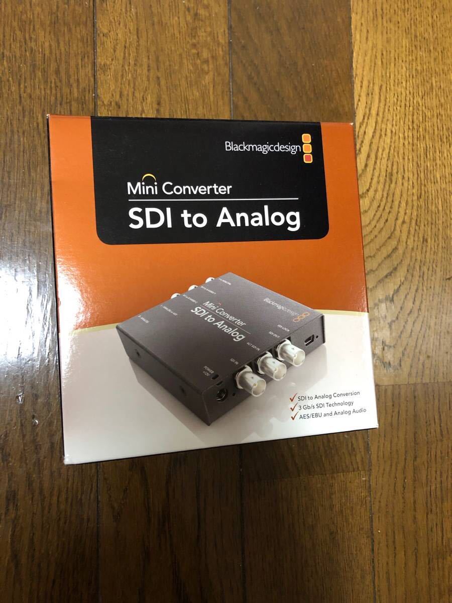 ブラックマジックデザイン SDI to Analog ブラックマジック Mini