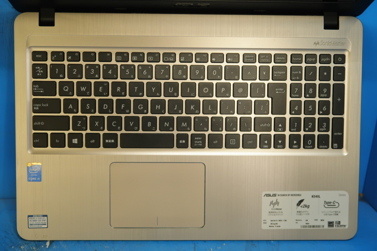 ASUS Core i3-4005U Asus K540LA-XX083T Intel 1.7GHz DVD 