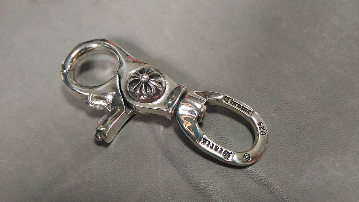 CHROME HEARTS　CHプラスキークリップ　キーホルダー　シルバー925 クロムハーツ　