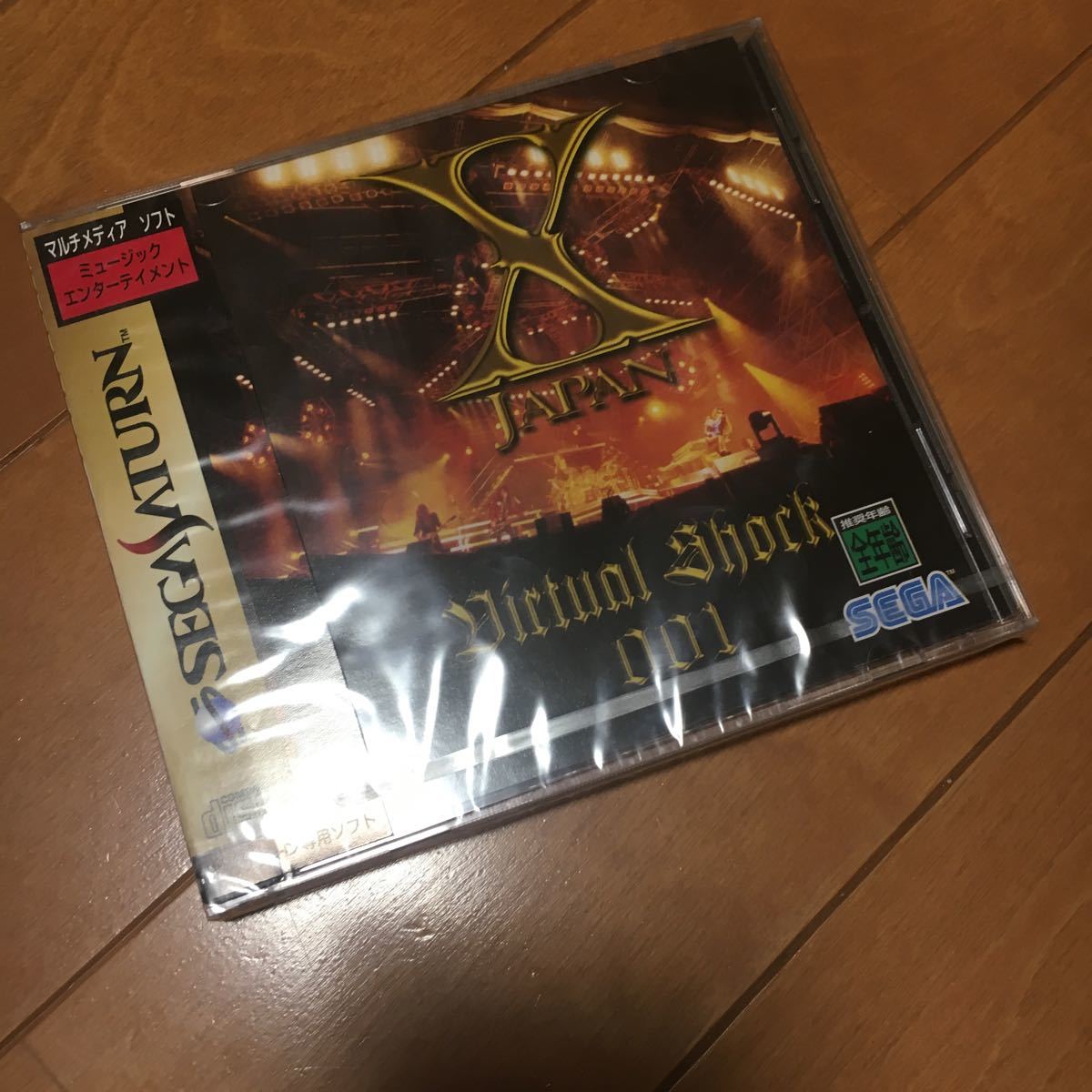 ☆X JAPAN Virtual Shock 001 /セガサターン ソフト