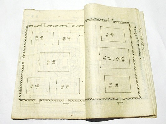 得価，定番 「軍用蒐録 管営略図解」写本 1冊｜兵法 江戸
