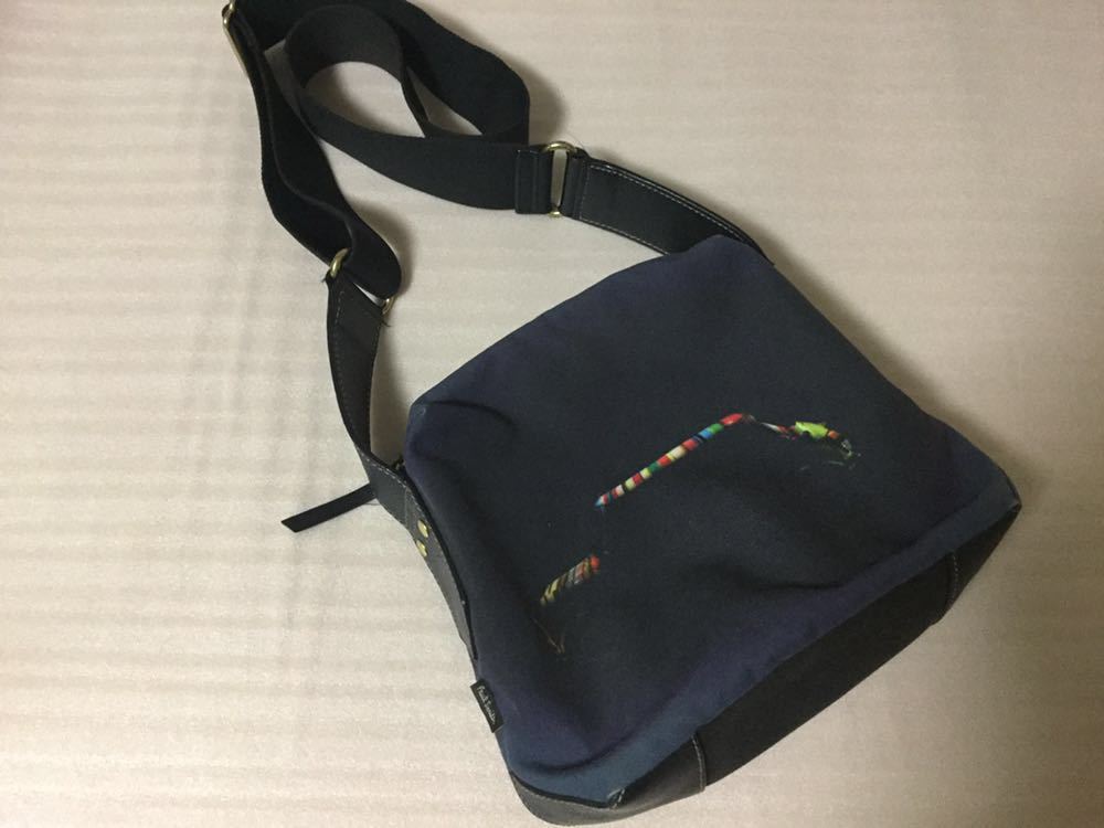 名作！ポールスミス Paul Smith 「ミニクーパー」 牛革レザー x