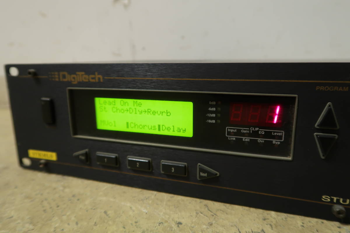 中古 Digitech デジテック GSP 2101 Artist STUDIO TUBE チューブプリアンプ 通電OK