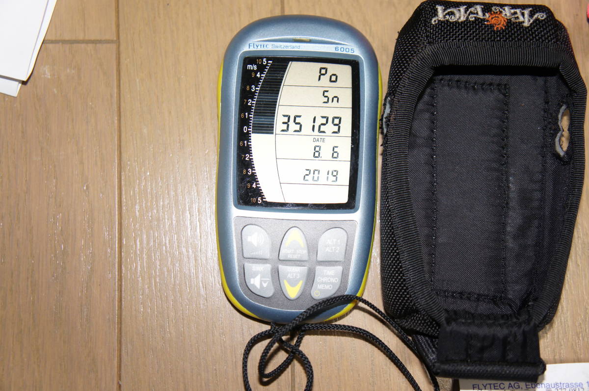 Flytec フライテック6000 高度計 バリオメーター パラグライダー 