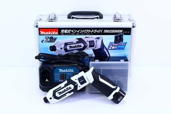7.2V マキタ 充電式ペンインパクトドライバー TD020D - td020d ペン 
