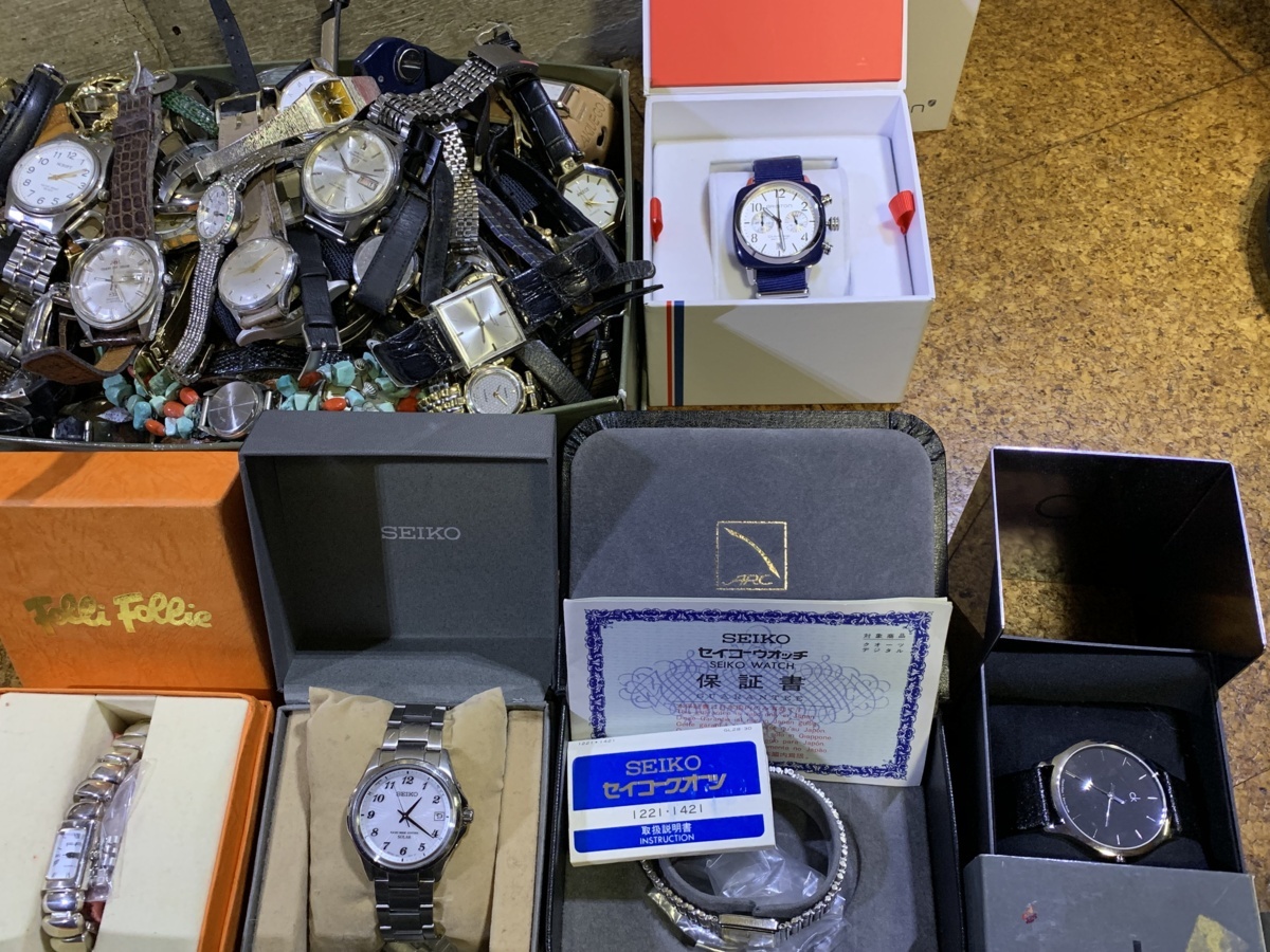 RADO 腕時計 まとめ 6点 大量 腕時計 まとめ売り 時計 動作未確認 SEIKO 約200点以上 現状